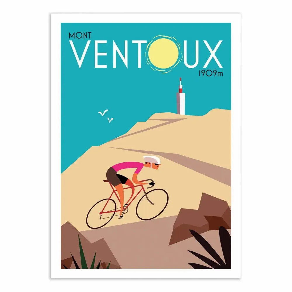 Affiches - Affiche - Mont Ventoux V2 - Gary Godel - WALL EDITIONS