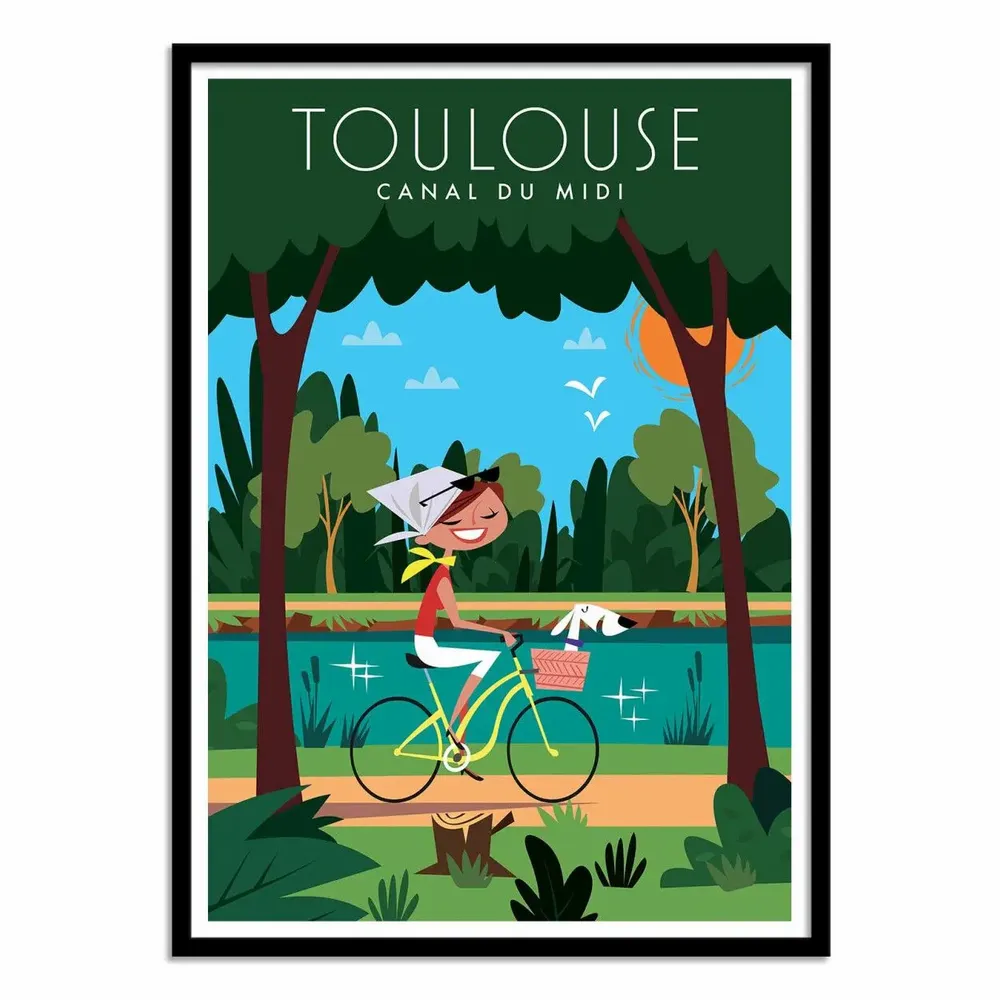 Affiches - Affiche - Toulouse - Gary Godel - WALL EDITIONS