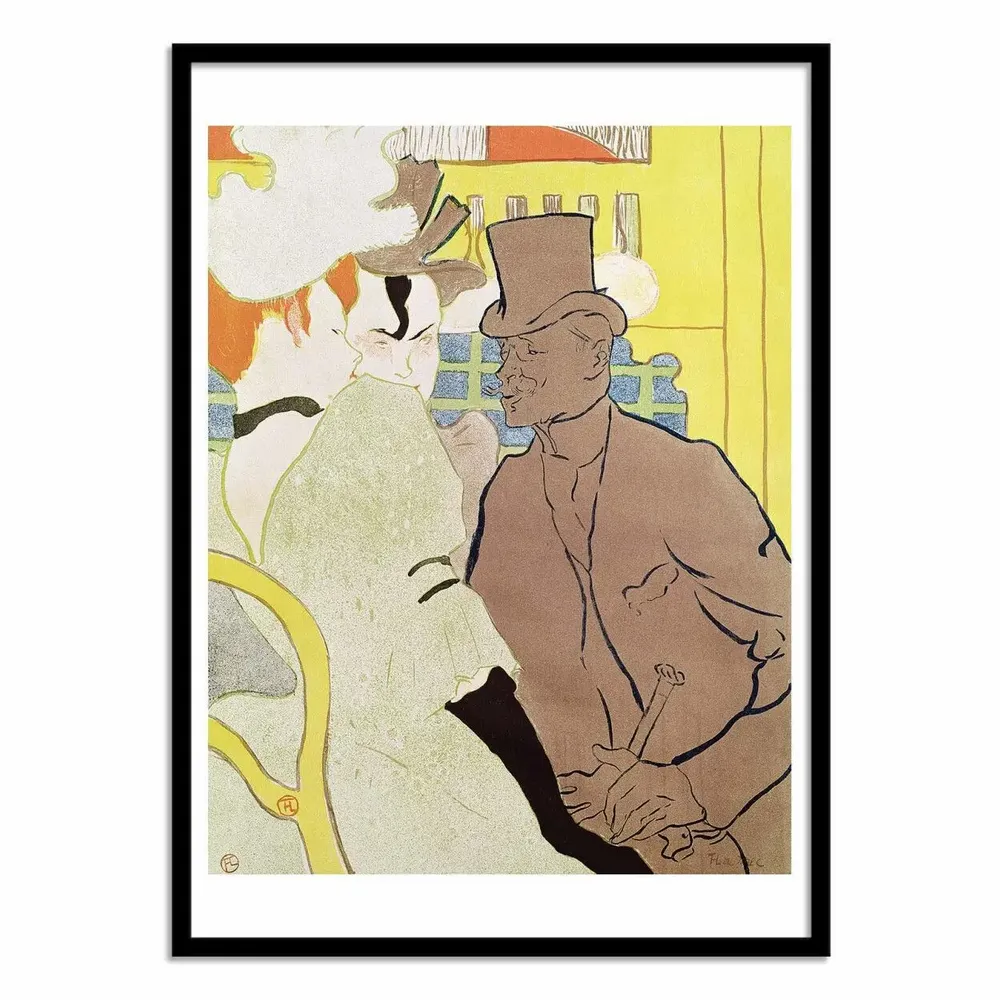 Affiches - Affiche - L'anglais au Moulin rouge 1892 - Henri de Toulouse-Lautrec - WALL EDITIONS