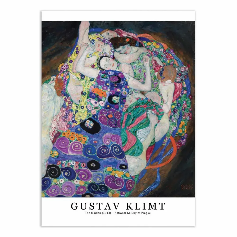 Poster - Art-Poster - The Maiden 1913 - Gustav Klimt - WALL EDITIONS