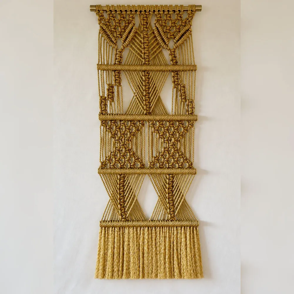 Tapisseries - Tenture Murale Macramé Fondation Doré - NŒULUXE
