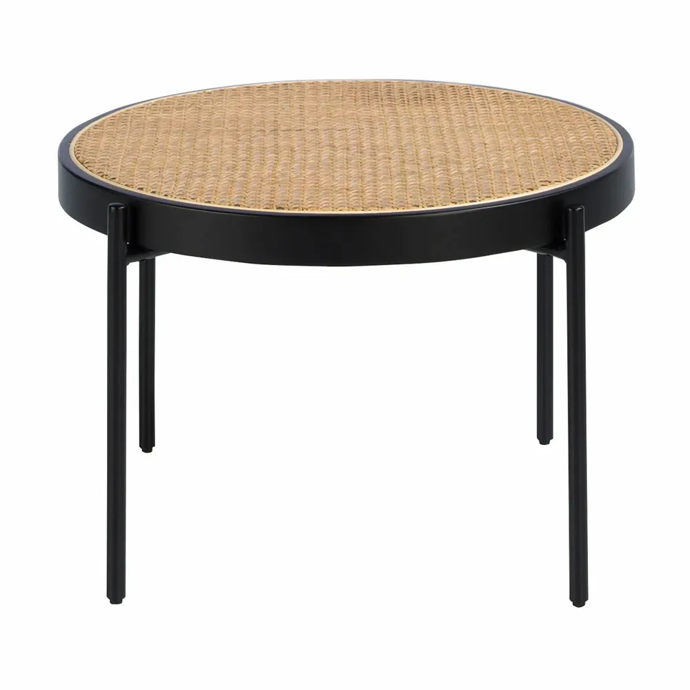 Tables basses - Table basse ronde en rotin - ANGEL CERDÁ