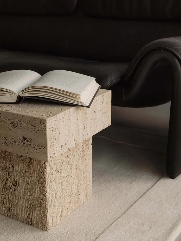 Autres tables  - ORO - table d'appoint en pierre - UN'COMMON