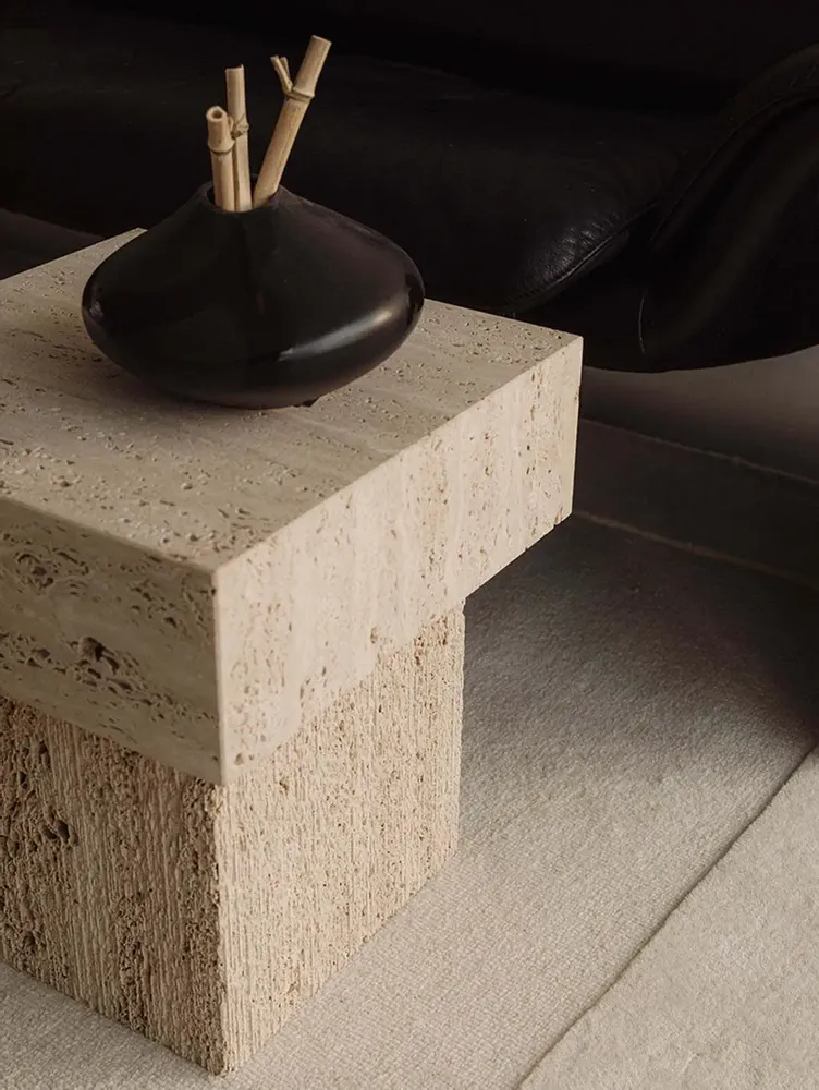 Autres tables  - ORO - table d'appoint en pierre - UN'COMMON