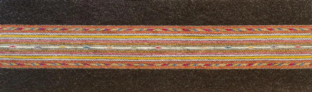 Tapestries - Portospino Natural Black, handwoven wall panel - EUGENIA PINNA