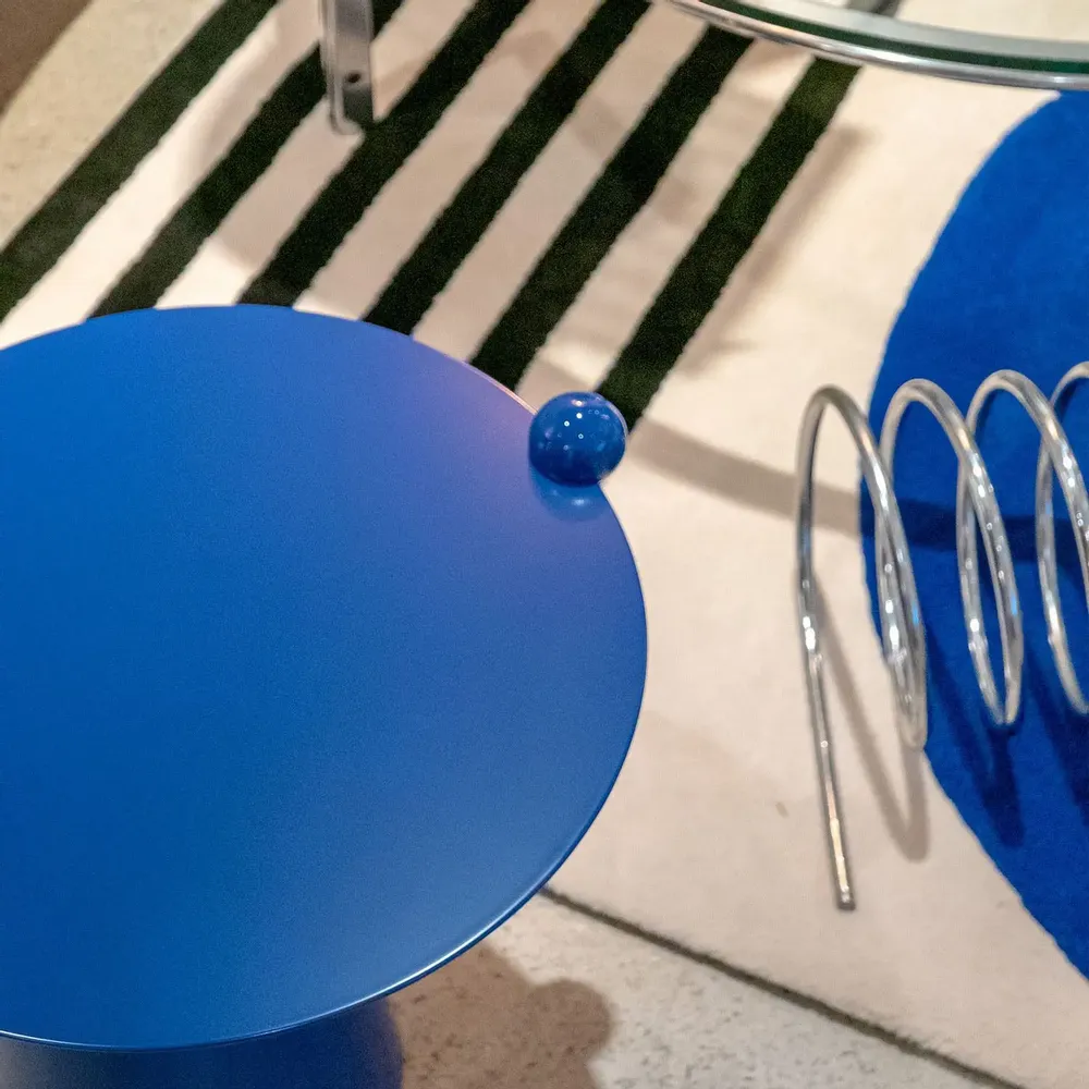 Autres tables  - MZM Ball Pin Table M - Bleu - MUZEUM