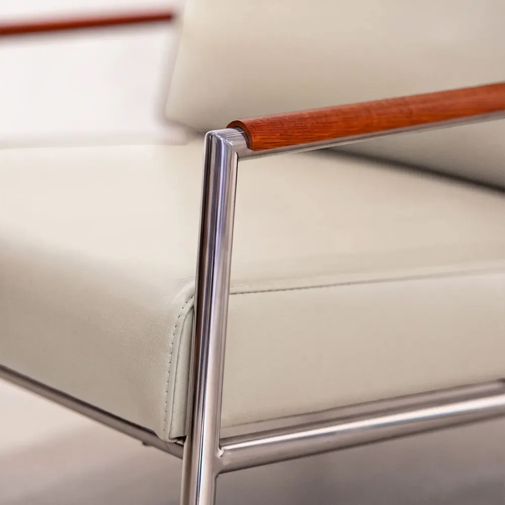 Lounge chairs - MZM Lounge Chair 20 002 - Ivory - MUZEUM
