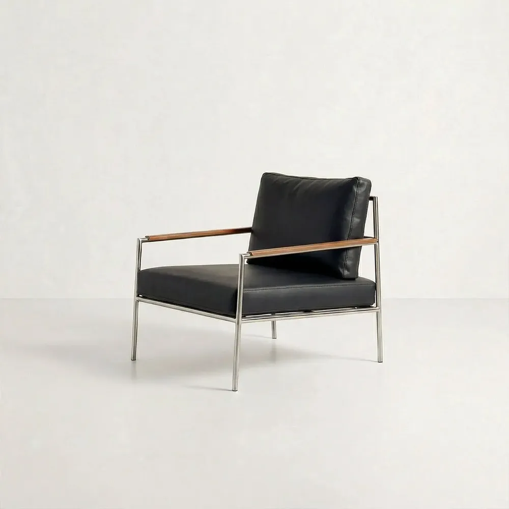 Lounge chairs - MZM Lounge Chair 20 002 - Black - MUZEUM