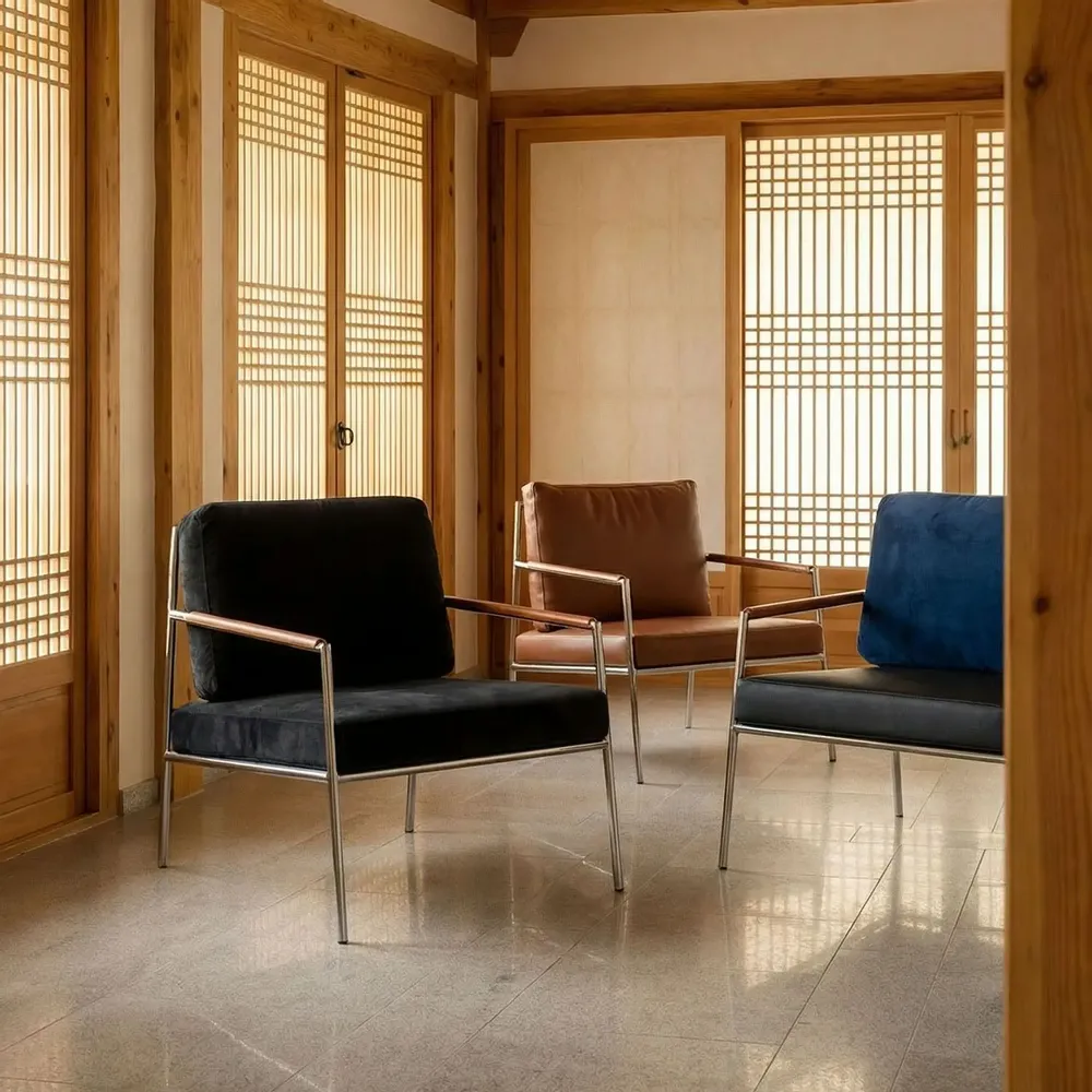 Lounge chairs - MZM Lounge Chair 20 003 - Black - MUZEUM