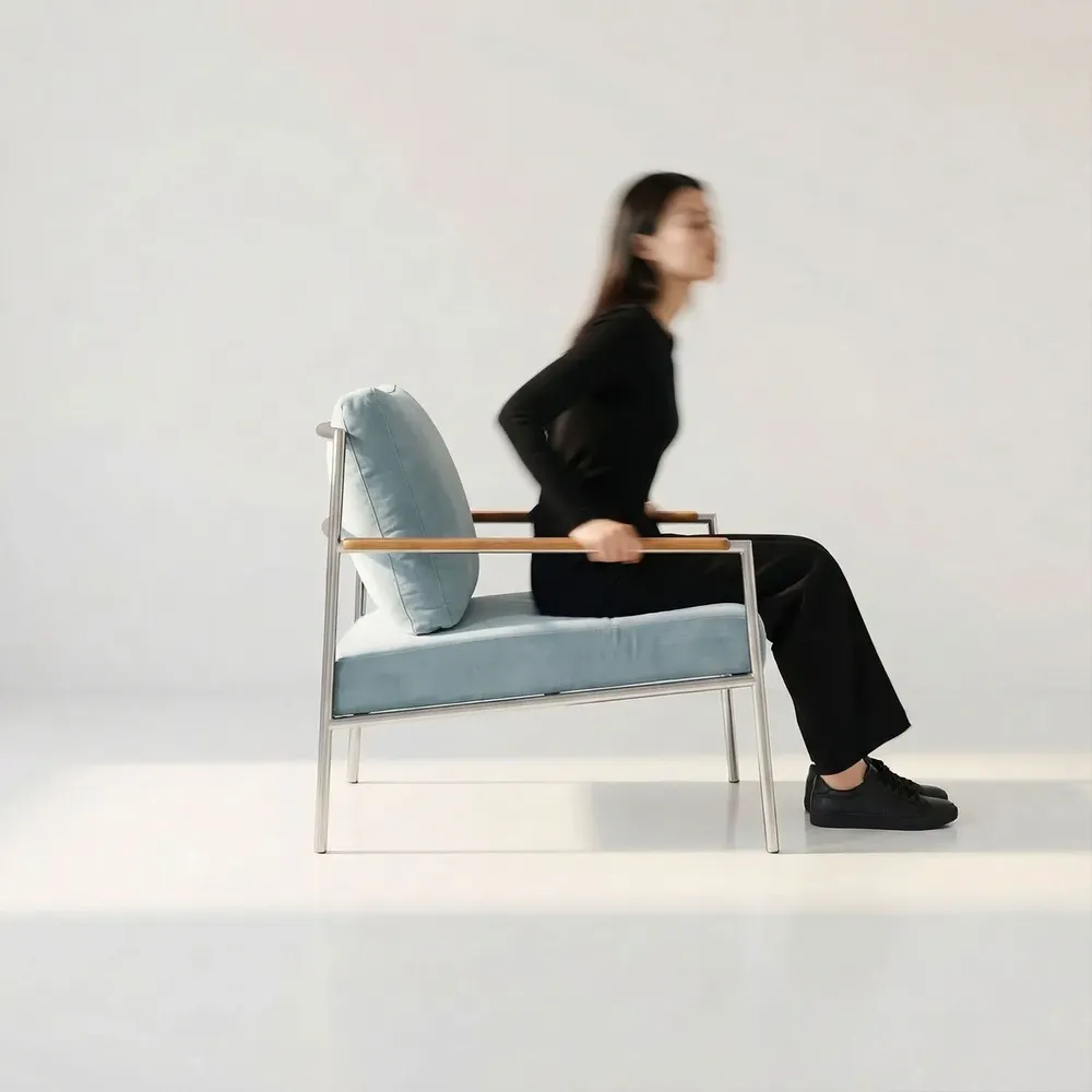 Lounge chairs - MZM Lounge Chair 20 003 - Mint - MUZEUM