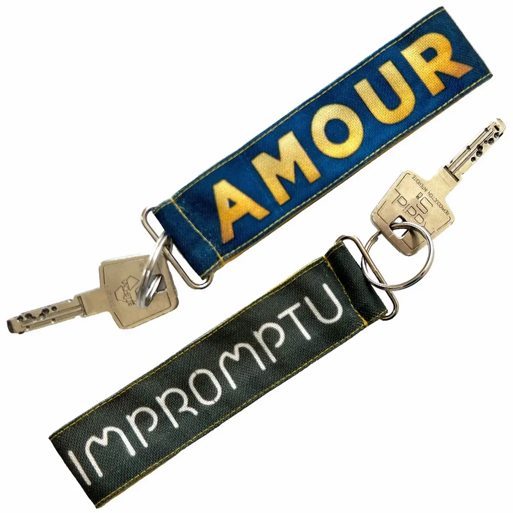 Leather goods - Paris Words Keychains : Words to Carry Everywhere - MARON BOUILLIE