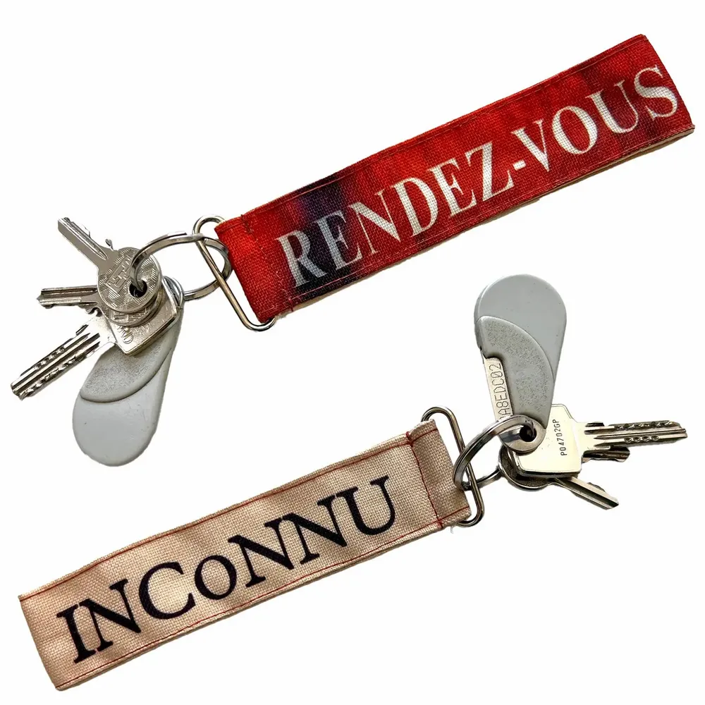 Leather goods - Paris Words Keychains : Words to Carry Everywhere - MARON BOUILLIE