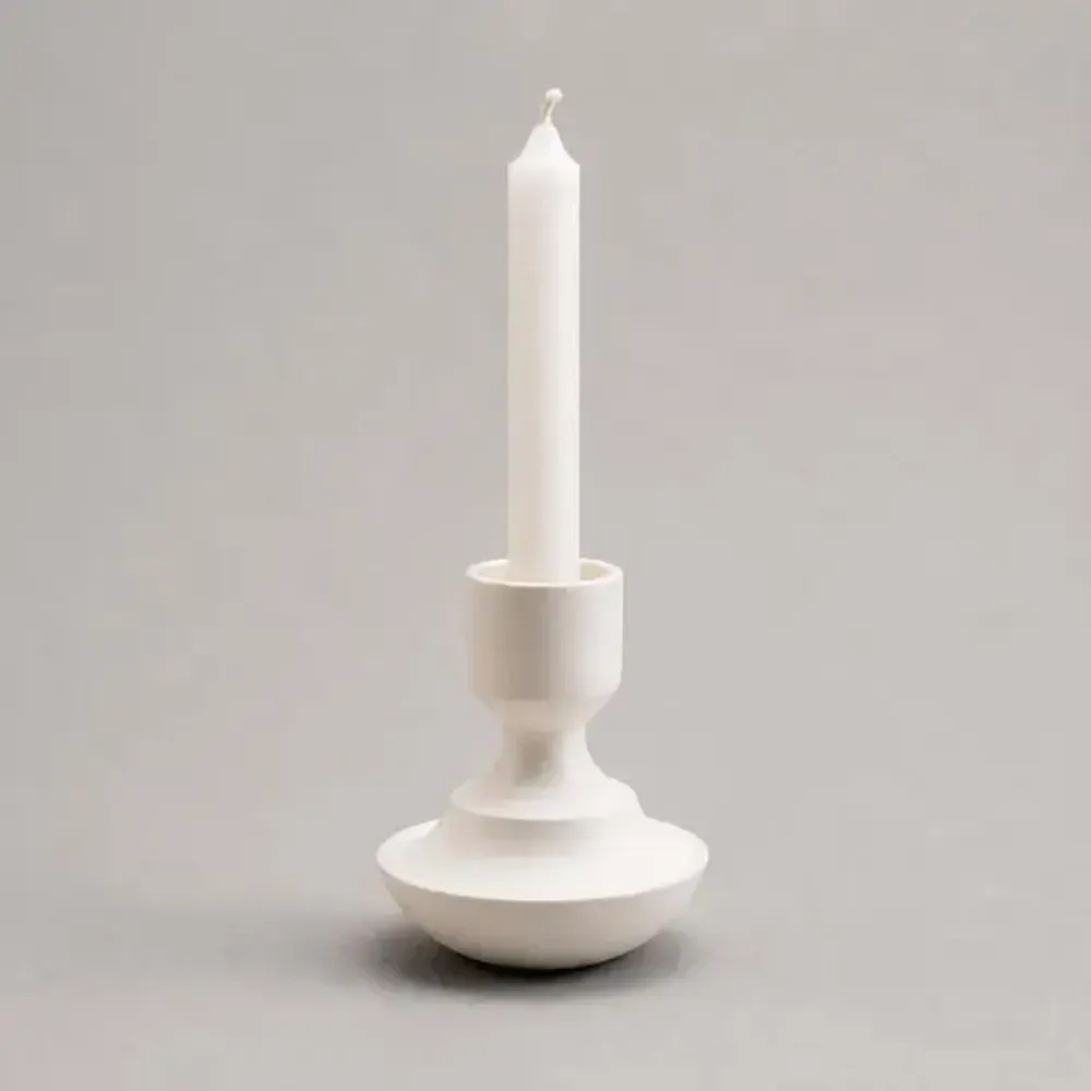 Candlesticks and candle holders - Mini Vase & Candle Holder in white porcelain - Mini 0.1 - CALLIGRAMME