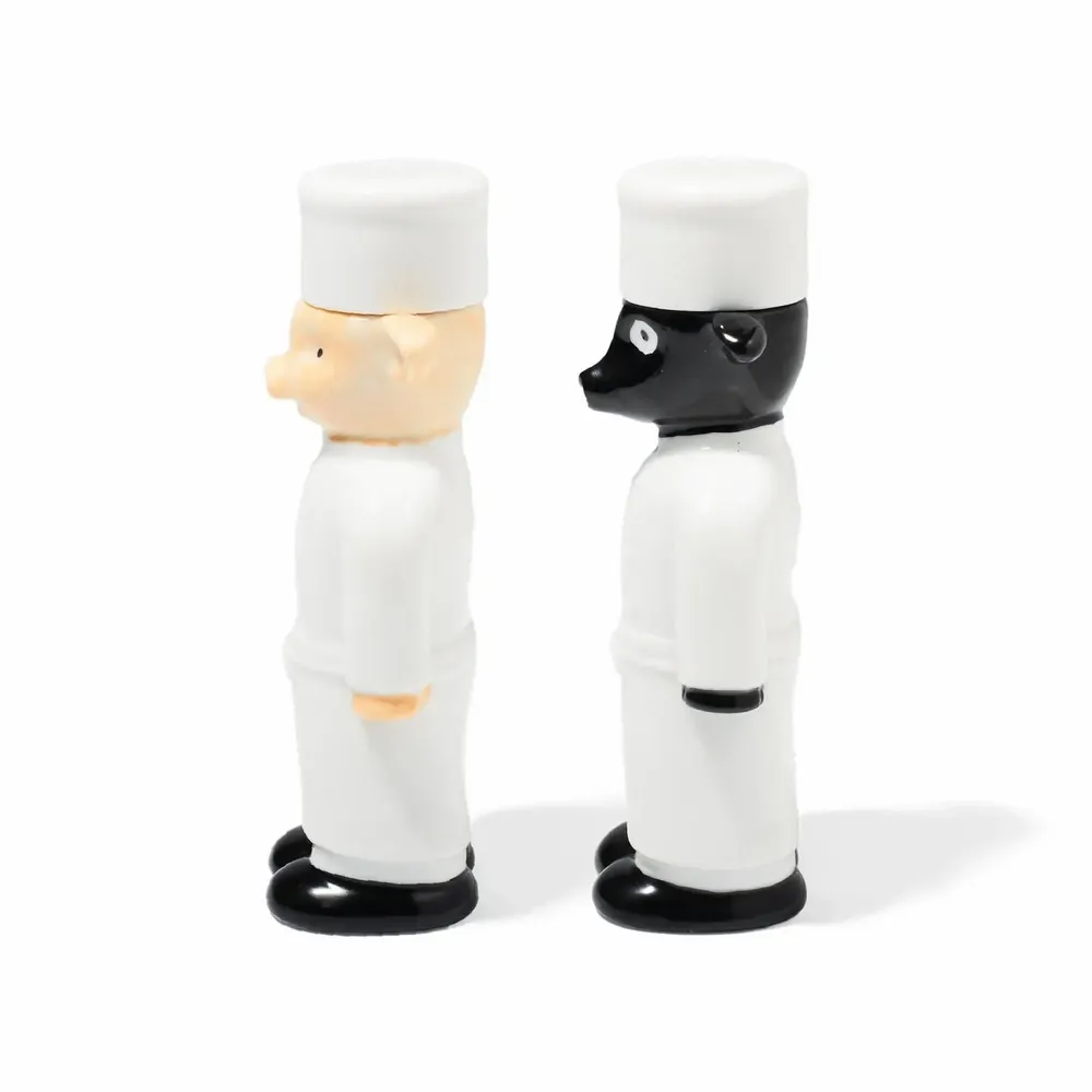 Kitchen utensils - Carne(salt) & Vitello(pepper)  caster set - MARUMITSU POTERIE
