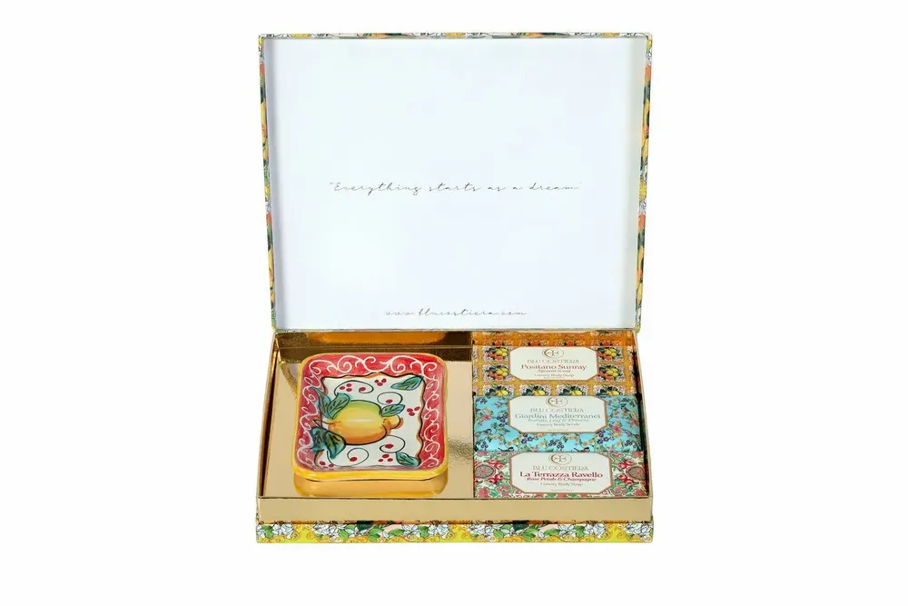 Soaps - Orange Box - BLU COSTIERA
