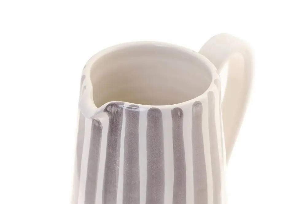 Carafes - Carafe Sophia gris perle 20 cm - BLU COSTIERA