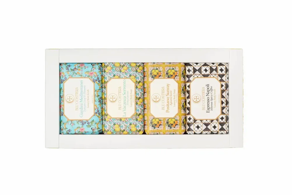 Savons - Coffret cadeau Aura Summer - BLU COSTIERA