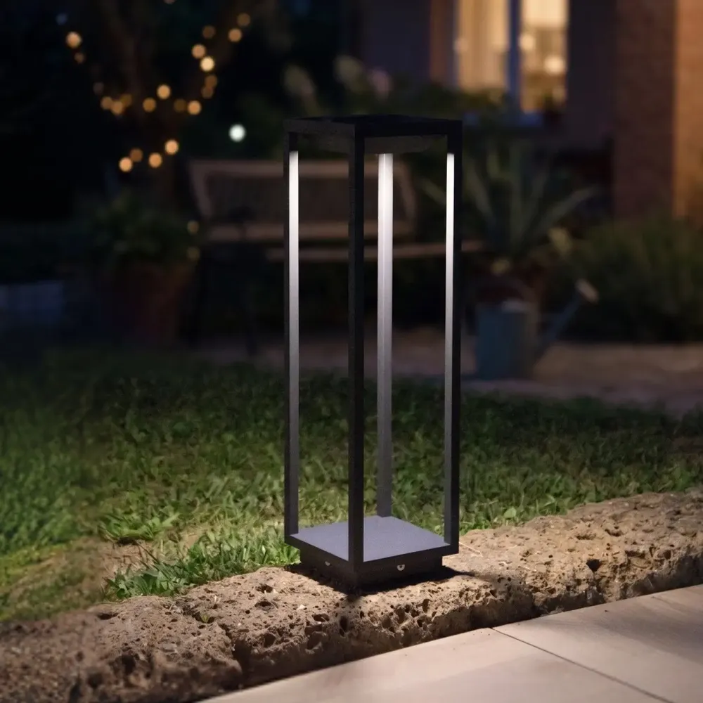 Garden built-in lighting  - Bilik – Solar outdoor lamp with dusk sensor - GLOWA