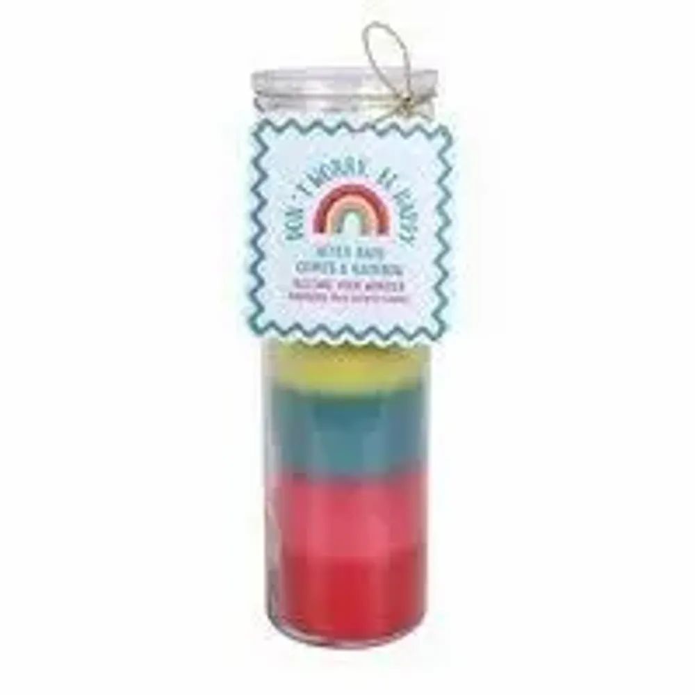 Decorative objects - Striped Raspberry Milk Scented Tube Candle - SOMETHING DIFFERENT WHOLESALE EUROPE BV