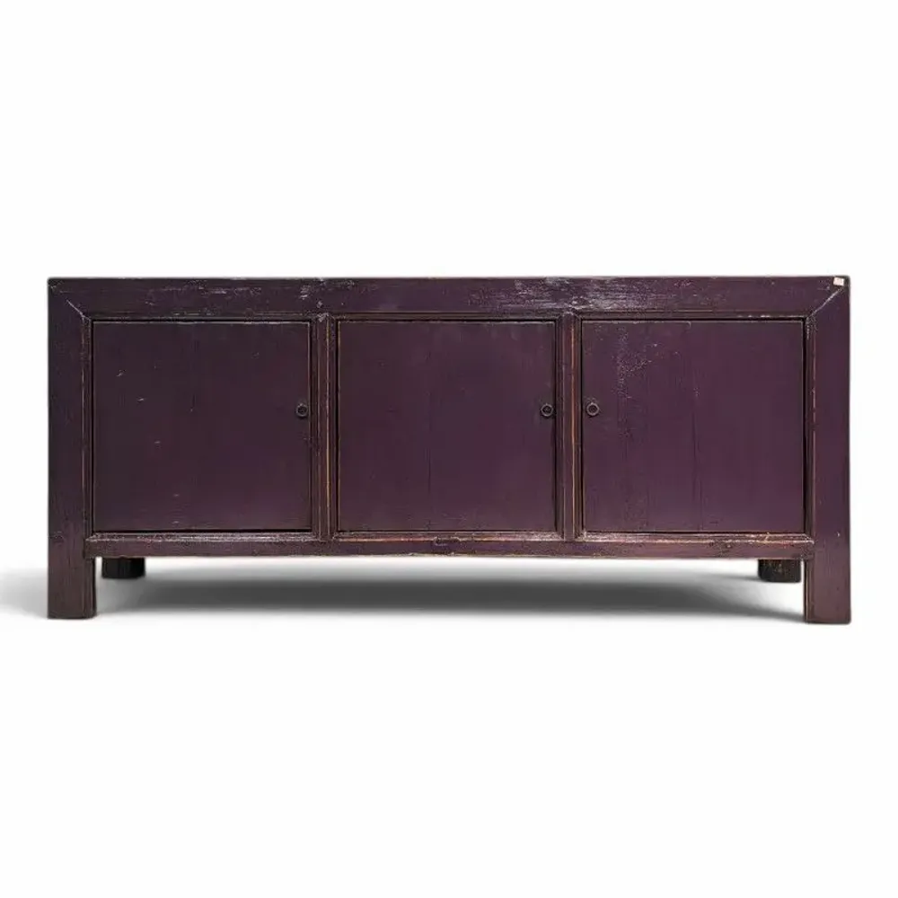 Sideboards - Old and unique lacquered sideboard - PAGODA INTERNATIONAL