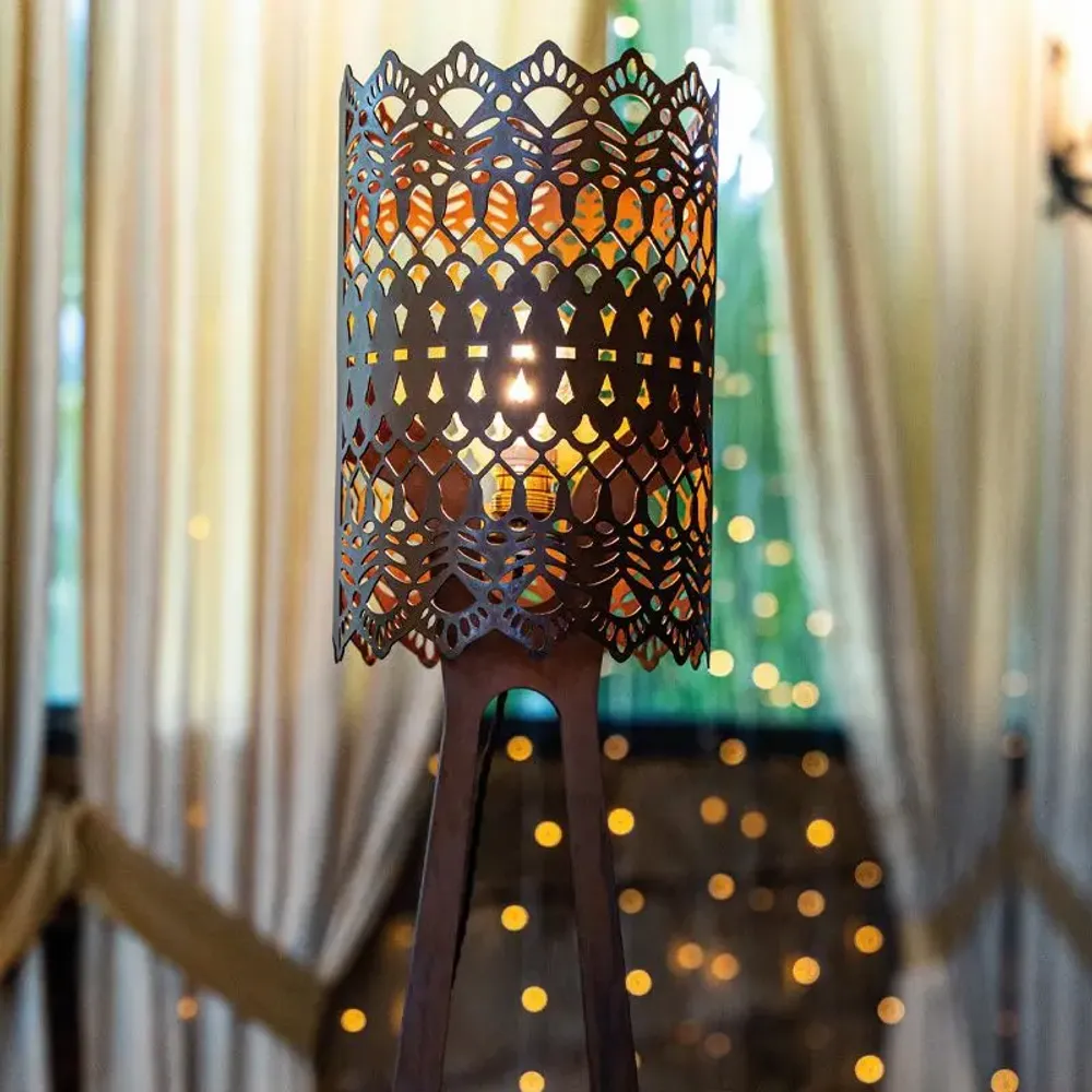 Lampes à poser - Lampe de table Nonna Adelaide - PUGLIA CORTEN LOVE