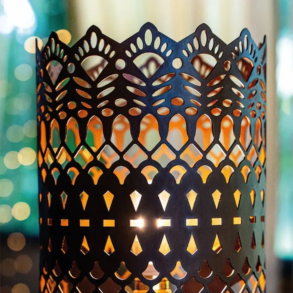 Lampes à poser - Lampe de table Nonna Adelaide - PUGLIA CORTEN LOVE