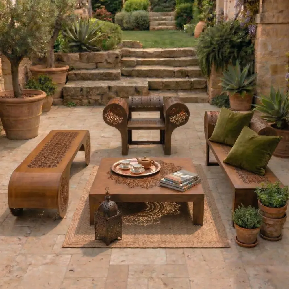 Fauteuils - Fauteuil La Controra - PUGLIA CORTEN LOVE