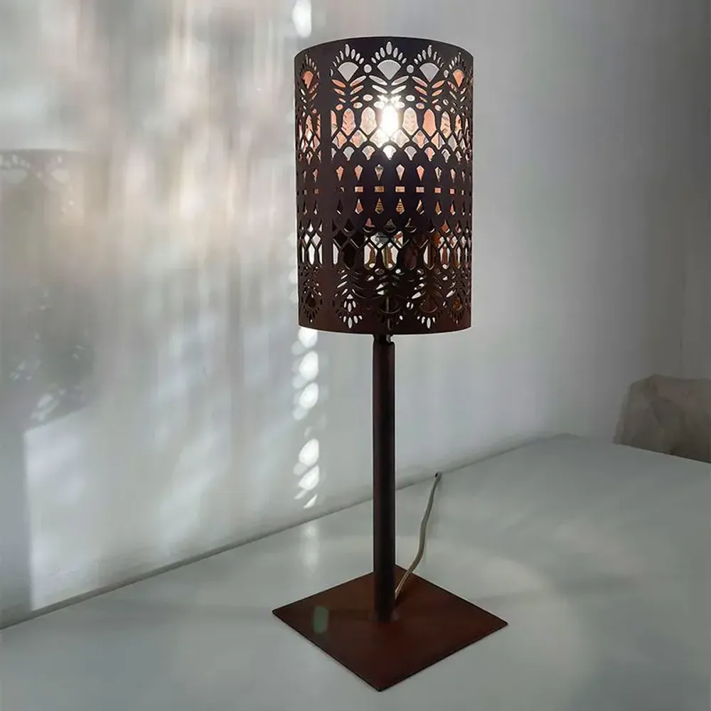 Lampes à poser - Lampe de table Carla - PUGLIA CORTEN LOVE