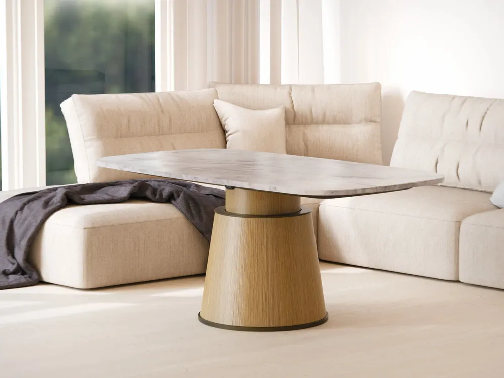 Tables Salle à Manger - Mobilier, tables et tables basses en marbre et pierres naturelles sur mesure - PISTORE MARMI