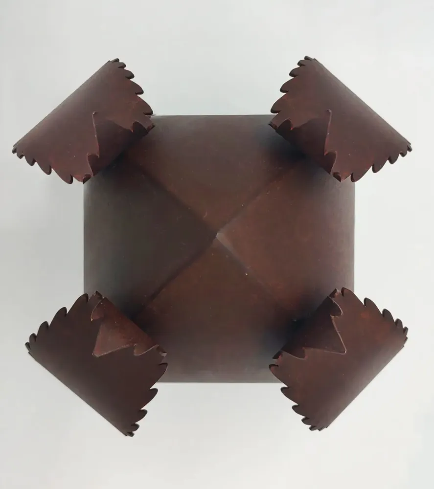 Sculptures, statuettes et miniatures - Lu Pumè sculpture - PUGLIA CORTEN LOVE