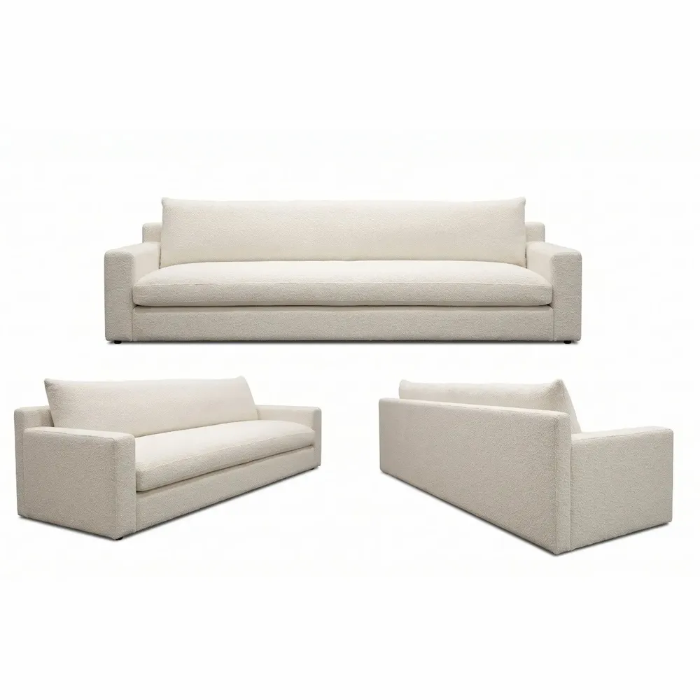 Sofas for hospitalities & contracts - Ipanema Minimalism |Handcrafted MInimalist Sofa - CREARTE COLLECTIONS