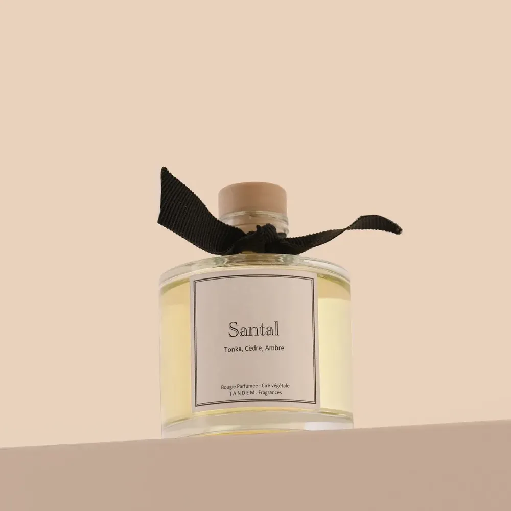 Parfums d'intérieur - Diffuseur parfumé à bâtonnets Santal 100ml - TANDEM FRAGRANCES