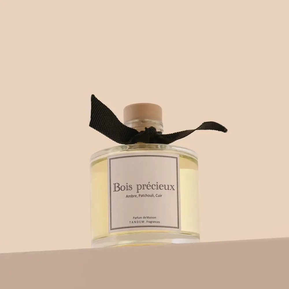 Parfums d'intérieur - Diffuseur à bâtonnets Bois Précieux 100Ml - TANDEM FRAGRANCES