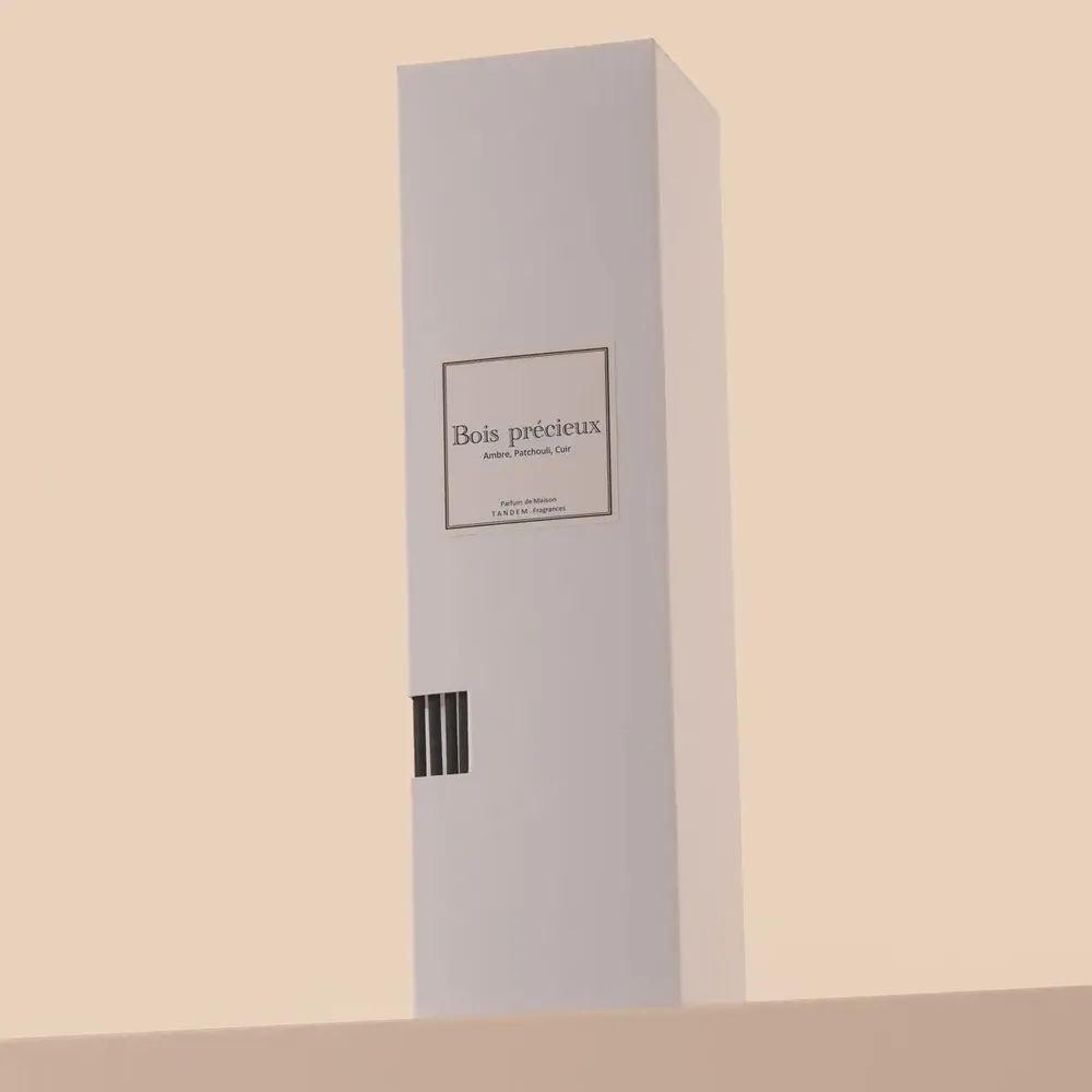 Parfums d'intérieur - Diffuseur à bâtonnets Bois Précieux 100Ml - TANDEM FRAGRANCES