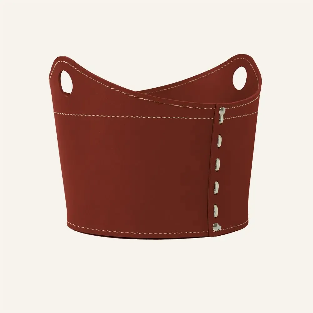 Vases - Petit panier rangement cuir ARAMIS - LIMAC DESIGN