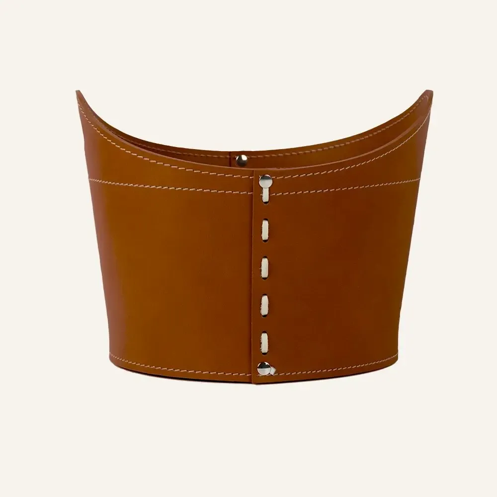 Vases - Petit panier rangement cuir ARAMIS - LIMAC DESIGN