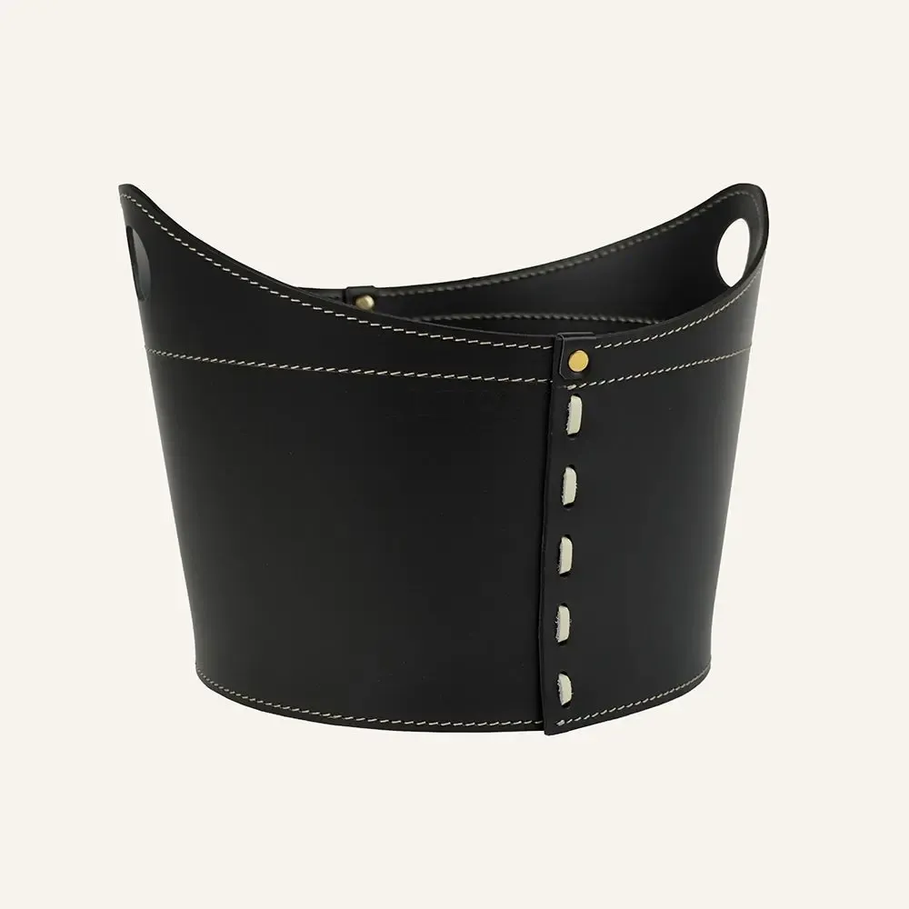 Vases - Petit panier rangement cuir ARAMIS - LIMAC DESIGN