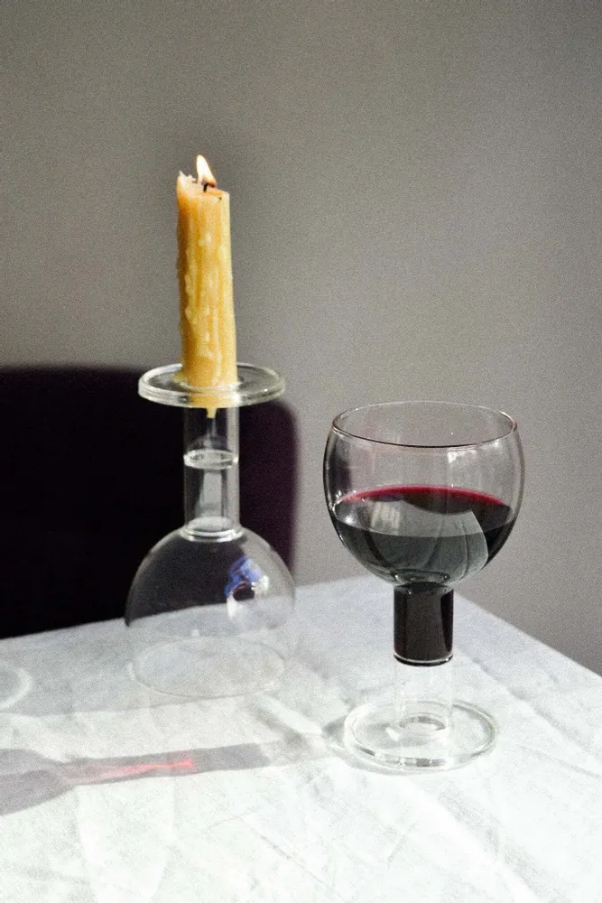 Verres - Wine Candle Glass - Set de 2 - TRAGA