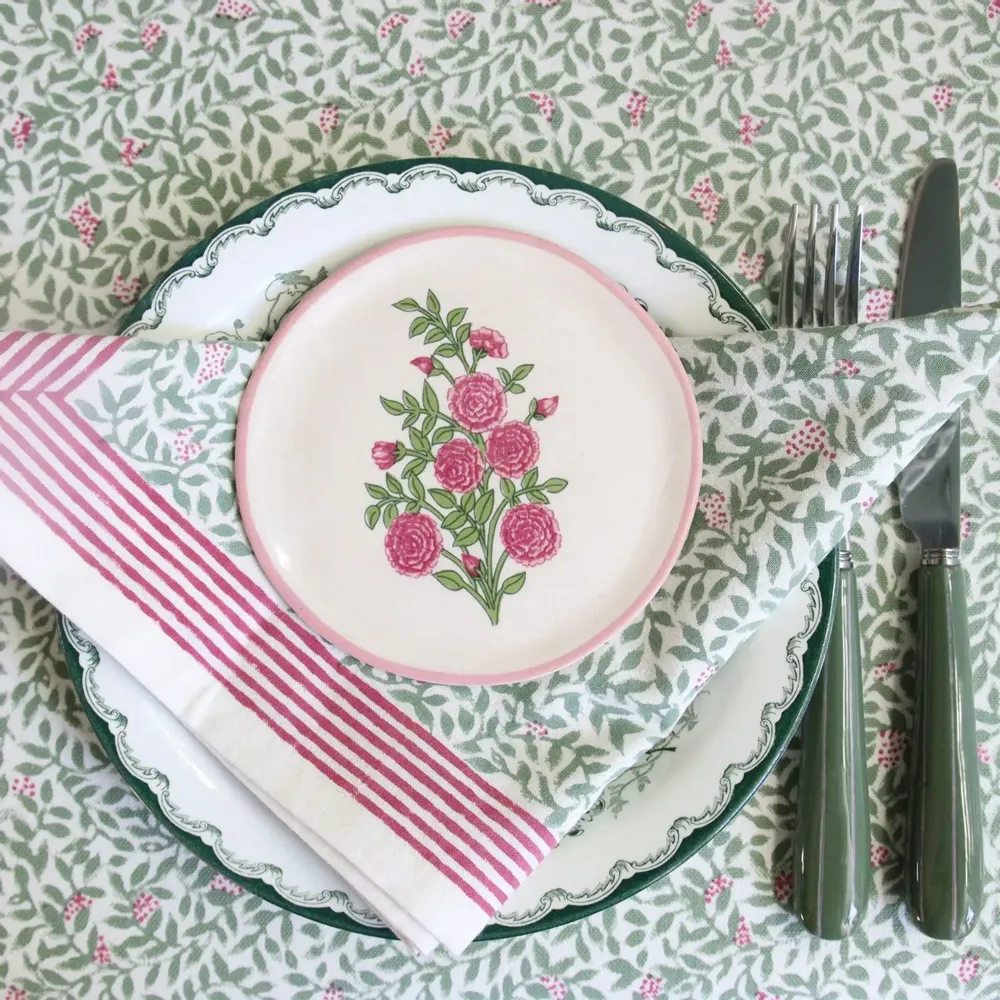 Assiettes au quotidien - Handmade Cake plates | Set of 4 - ROZABLUE
