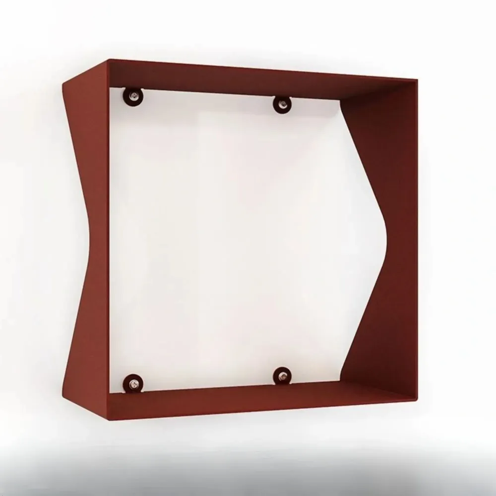 Decorative objects - AGATE cubic steel wall shelf - DECO-GEM