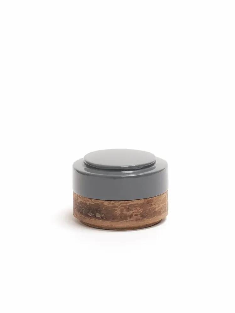 Tea and coffee accessories - Small round box in natural cinnamon - L INDOCHINEUR X RIVÊT