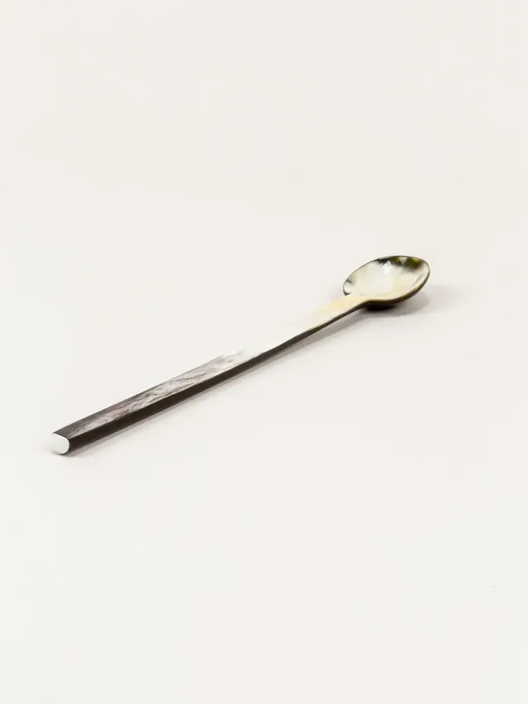 Kitchen utensils - Baguette jam spoon in African black horn - L INDOCHINEUR X RIVÊT