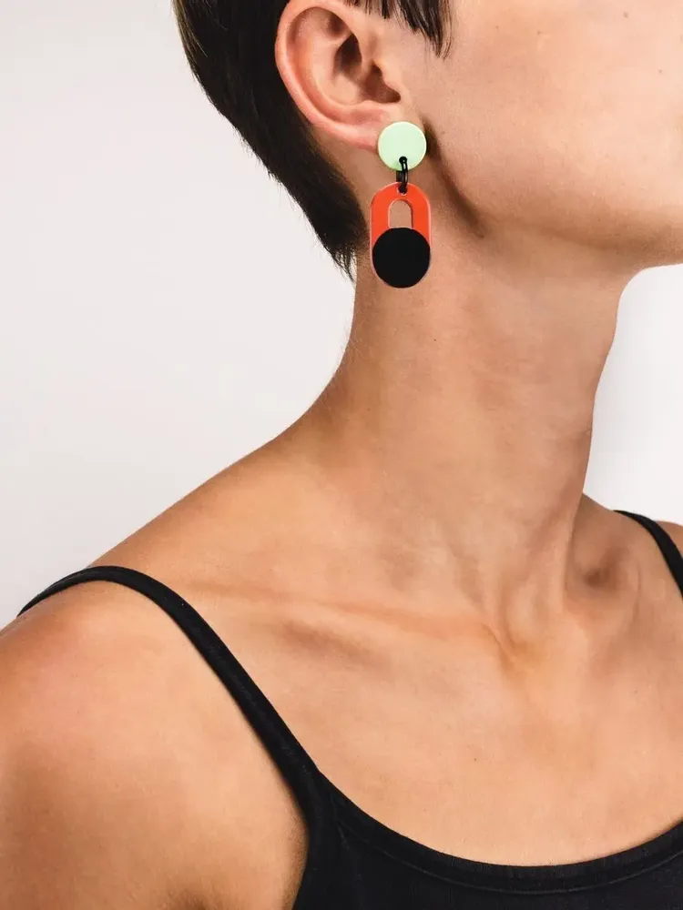 Bijoux - Boucles d'oreilles Ariane - Tiges - Motif - L INDOCHINEUR X RIVÊT