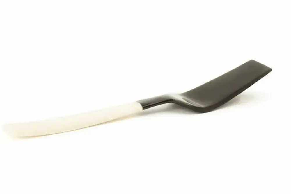Cutlery set - Black horn pie shovel with bone handle - L INDOCHINEUR X RIVÊT