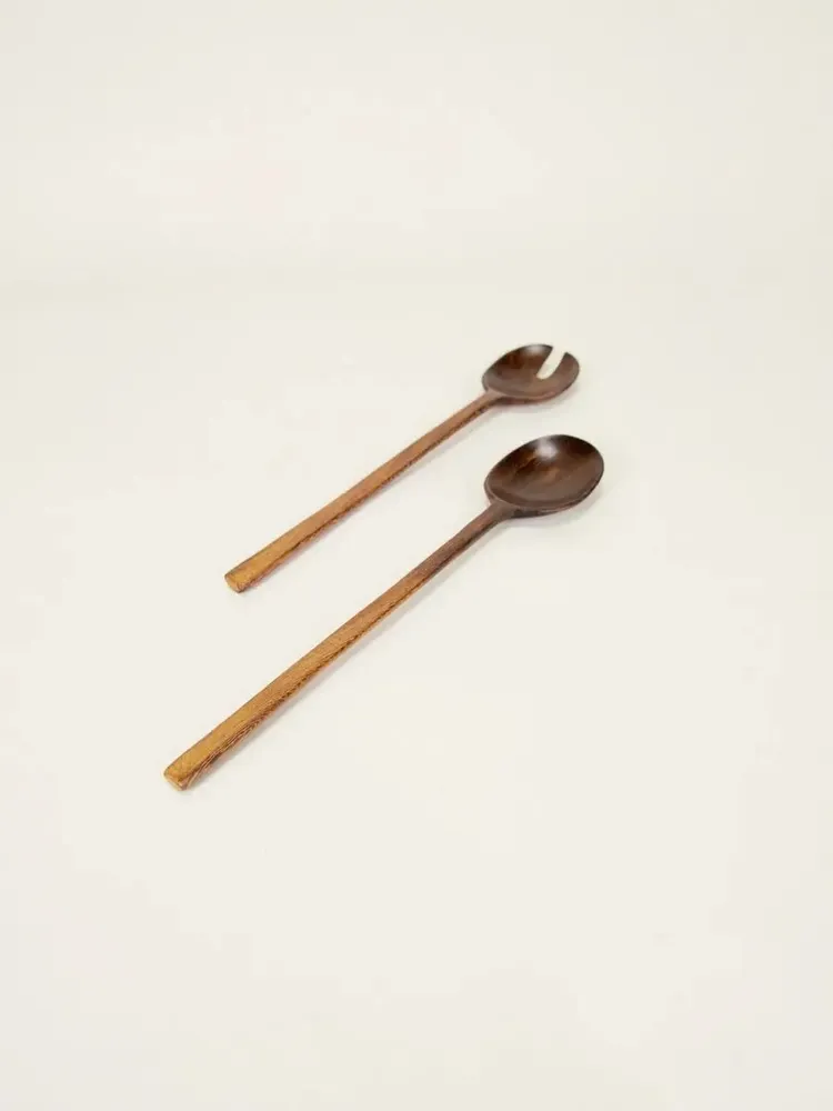 Cutlery set - Small Tapioca salad servers - L INDOCHINEUR X RIVÊT