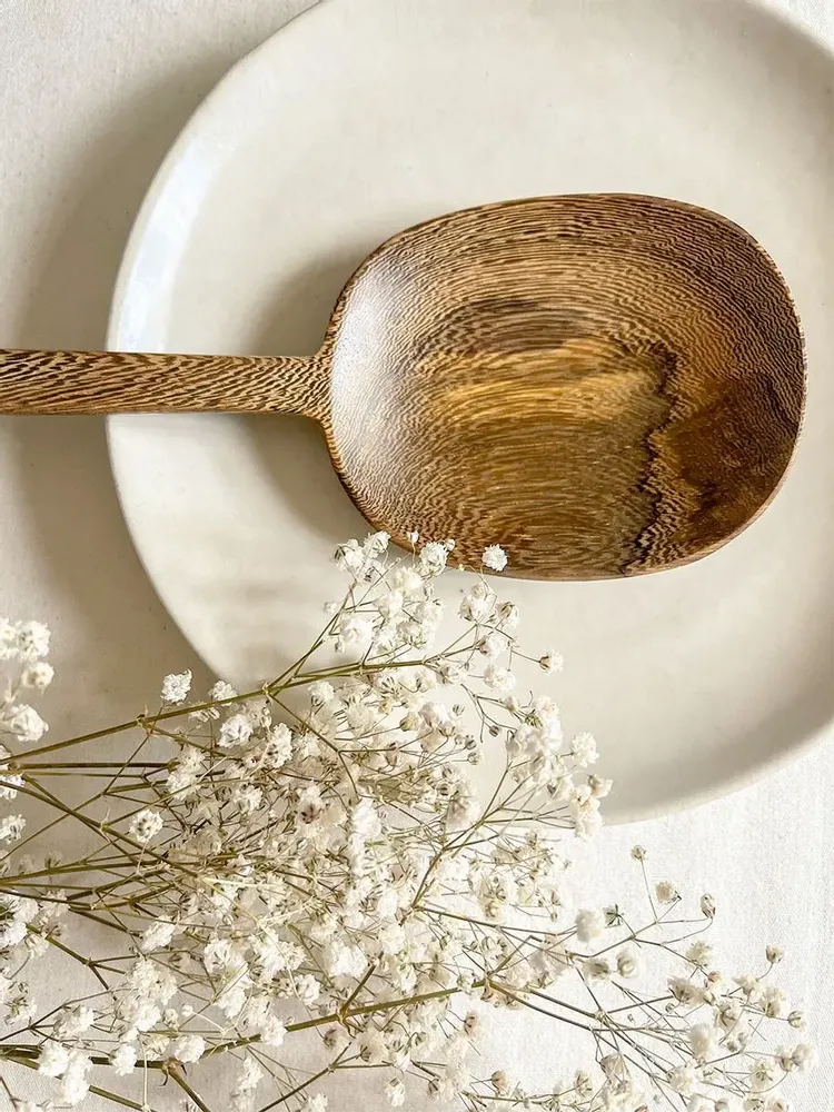 Cutlery set - Cacahuète rice spoon - L INDOCHINEUR X RIVÊT