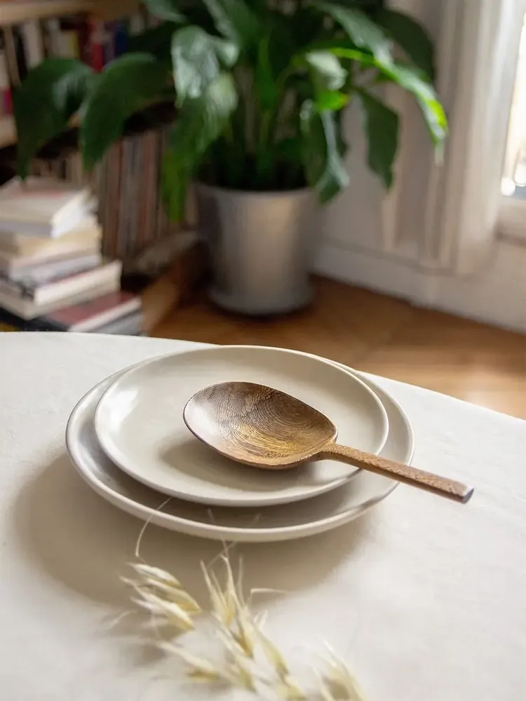 Cutlery set - Cacahuète rice spoon - L INDOCHINEUR X RIVÊT