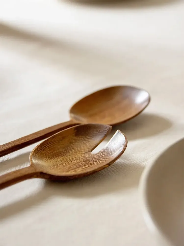 Cutlery set - Tamarin salad servers - L INDOCHINEUR X RIVÊT