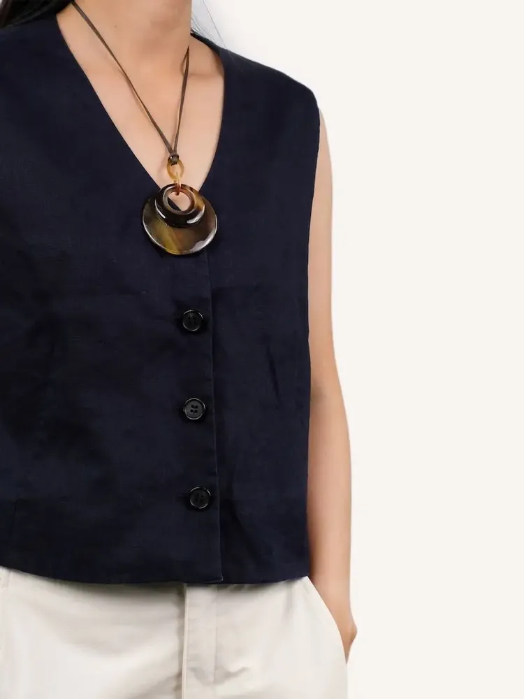 Jewelry - Double ring pendant in hoof - L INDOCHINEUR X RIVÊT