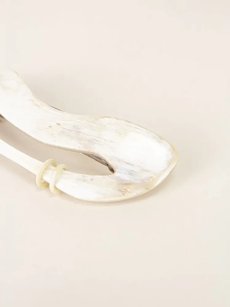 Barrettes - Barrette Amine en corne blonde - L INDOCHINEUR X RIVÊT